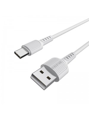 CABLE USB TIPO C BX16 1MT 2A BLANCO
