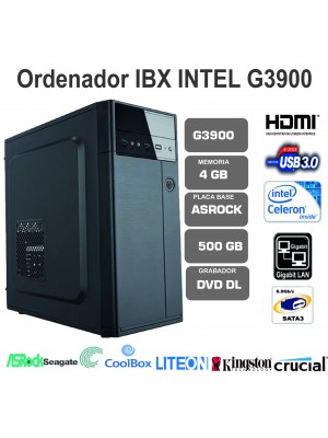 IBX  G3900-4GB-500GB-LT