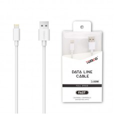 CABLE USB IPHONE 5 6 7 8 3MT