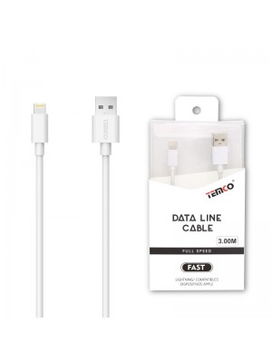 CABLE USB IPHONE 5 6 7 8 3MT